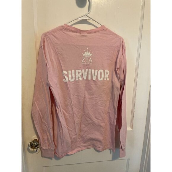 Fruit of the Loom Women's Size Medium Avon Breast Cancer Awareness Long Sleeve - Picture 5 of 6